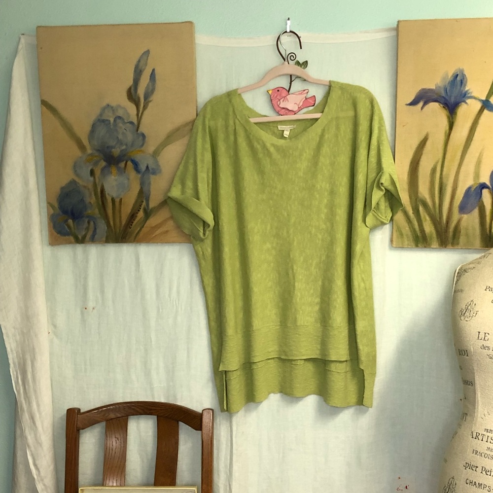 Eileen Fisher linen tunic xl